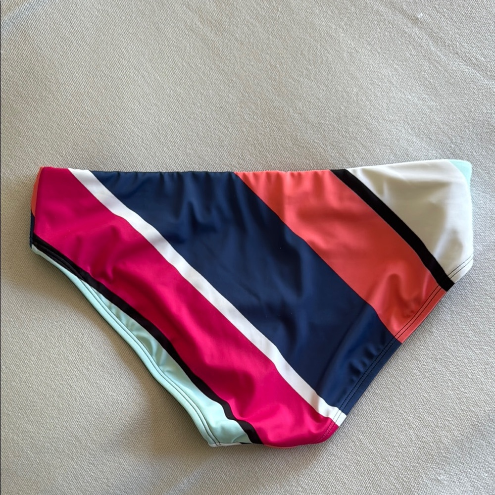 Avia Reversible Swim Bikini top and bottom black & stripes - Picture 5 of 15